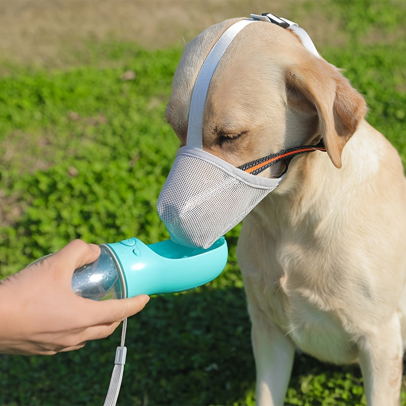 Muselière Souple en Maille Réglable pour Chien