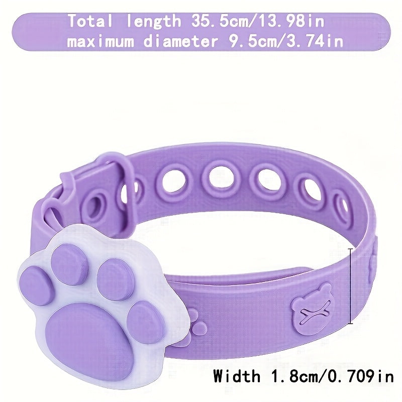 Collier Anti-Puces et Anti-Poux Réglable pour Chats et Chiens