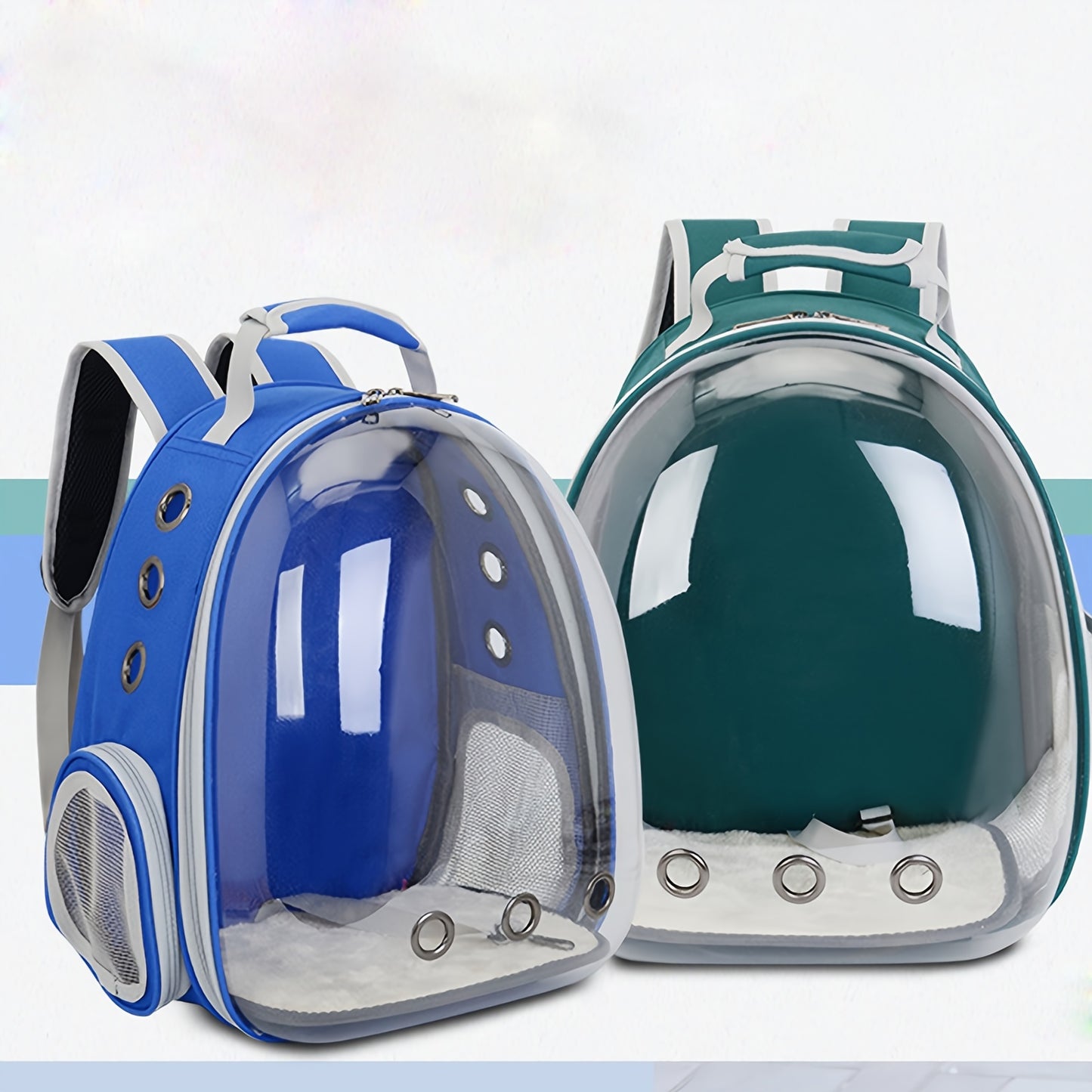 Sac à Dos Transparent pour Chat et Petit Chien