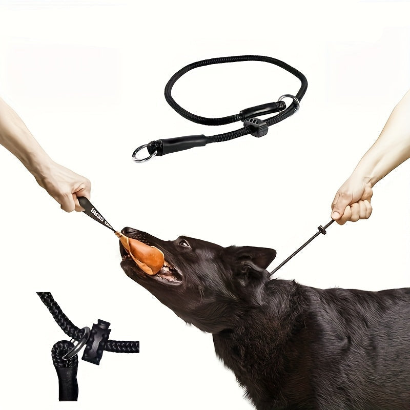 Collier Étrangleur en Corde tressée ajustable pour Chien