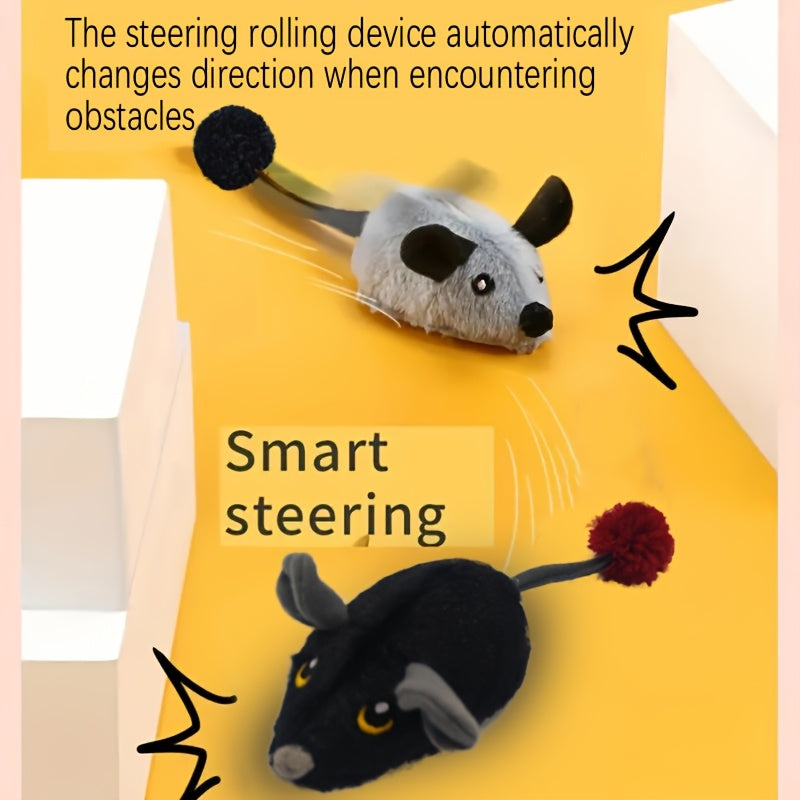 Souris Interactive en Peluche Rechargeable pour Chat