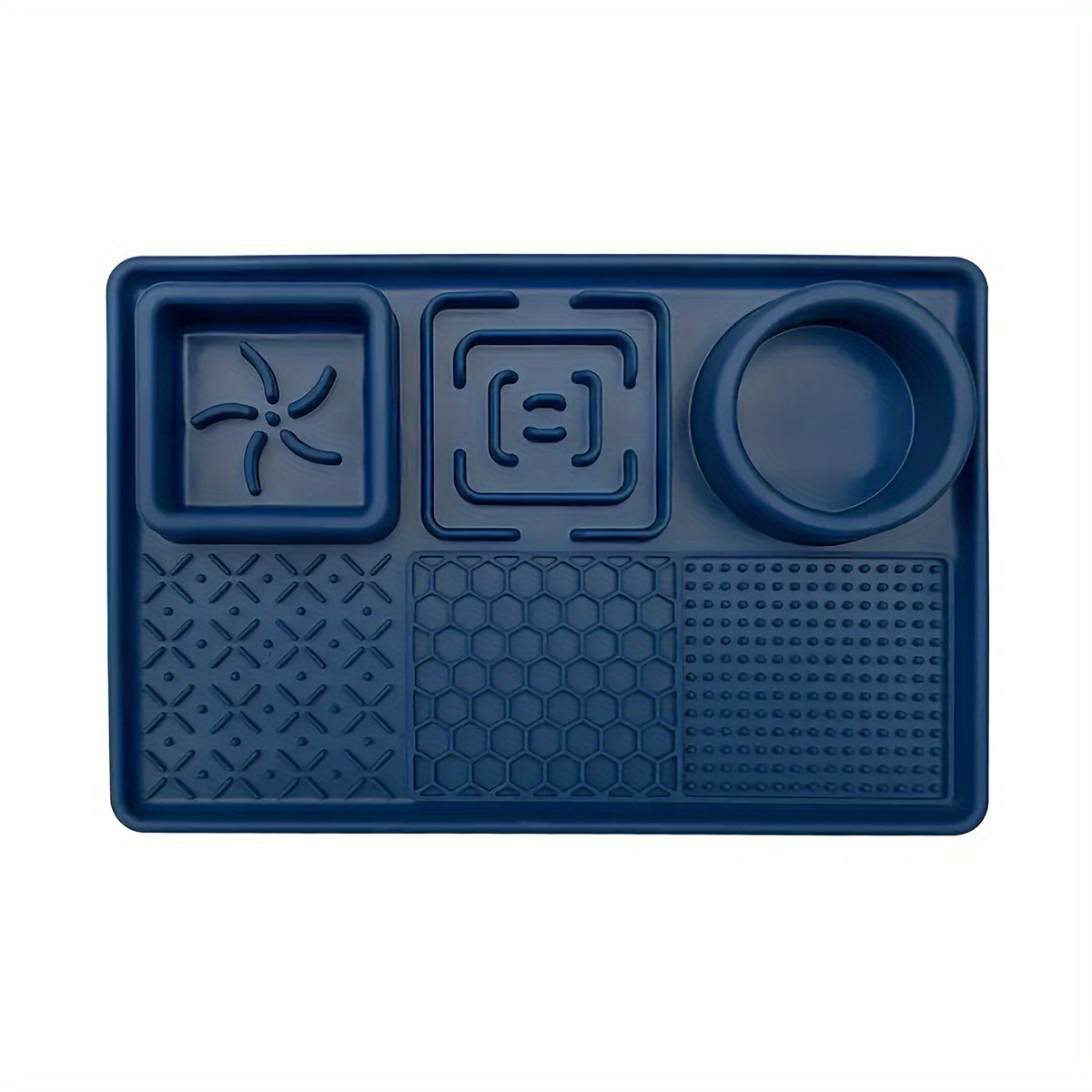Tapis de léchage & gamelle anti-glouton avec ventouses pour chien