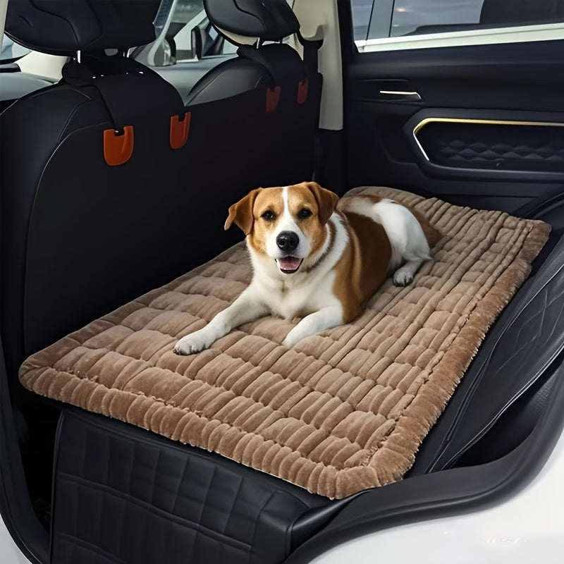 Tapis Antidérapant pour Siège Auto avec Rallonge Arrière