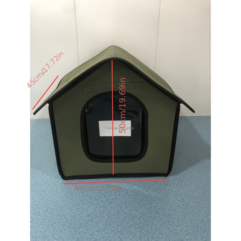 Petite Maison Imperméable pour Chats et petits Chiens