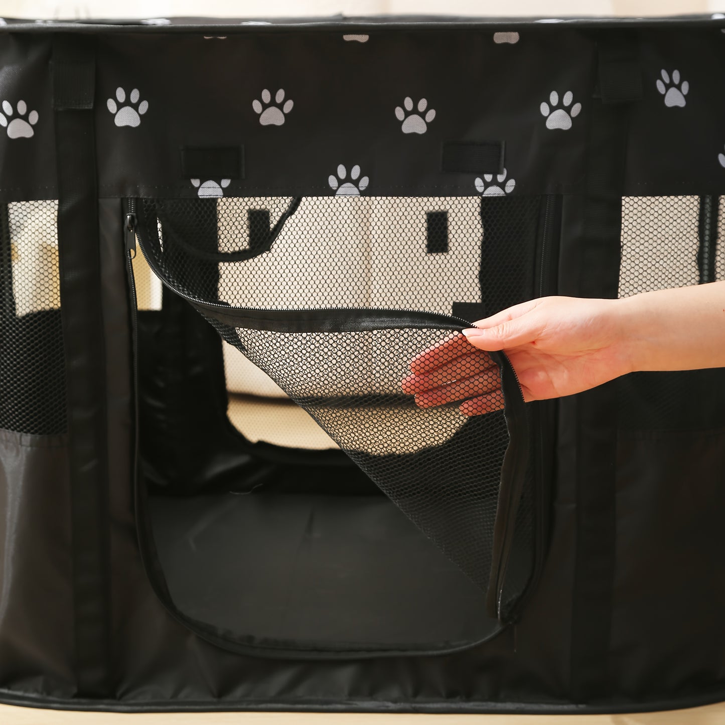 Tente Pliable pour chiens et chats – Maison portable aérée