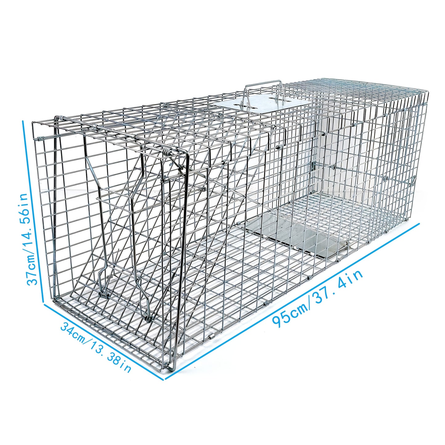 Cage de Capture et Transport Pliable pour Animaux – Grand Modèle