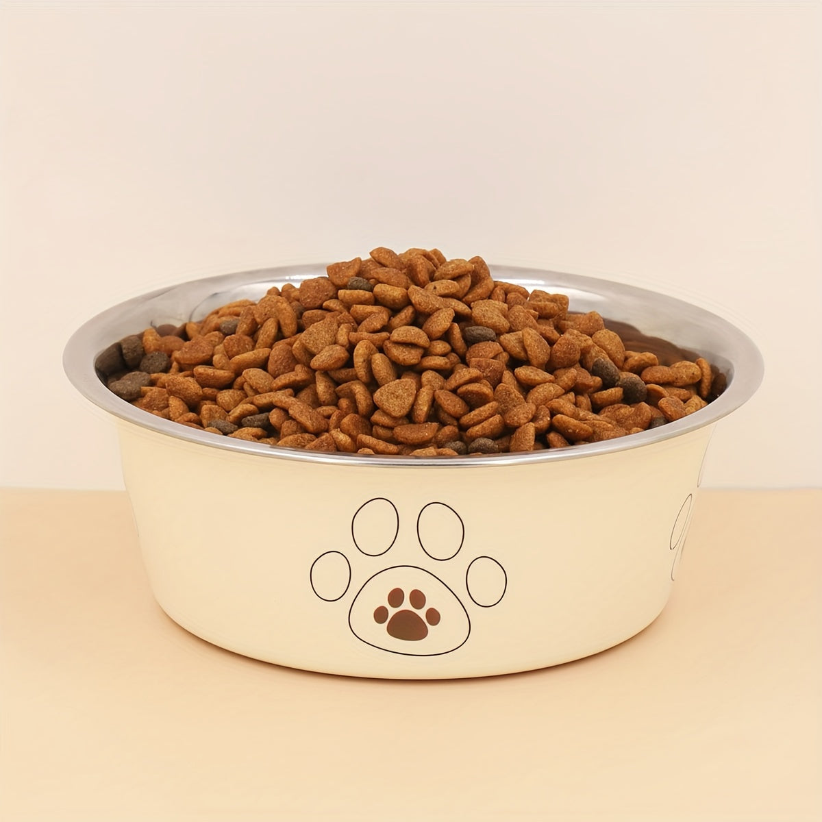 Gamelle design patte inox antidérapante pour Chien