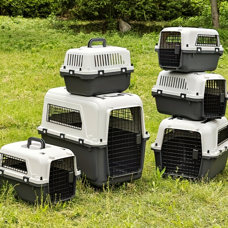 Caisse de Transport à Roulettes pour Chien