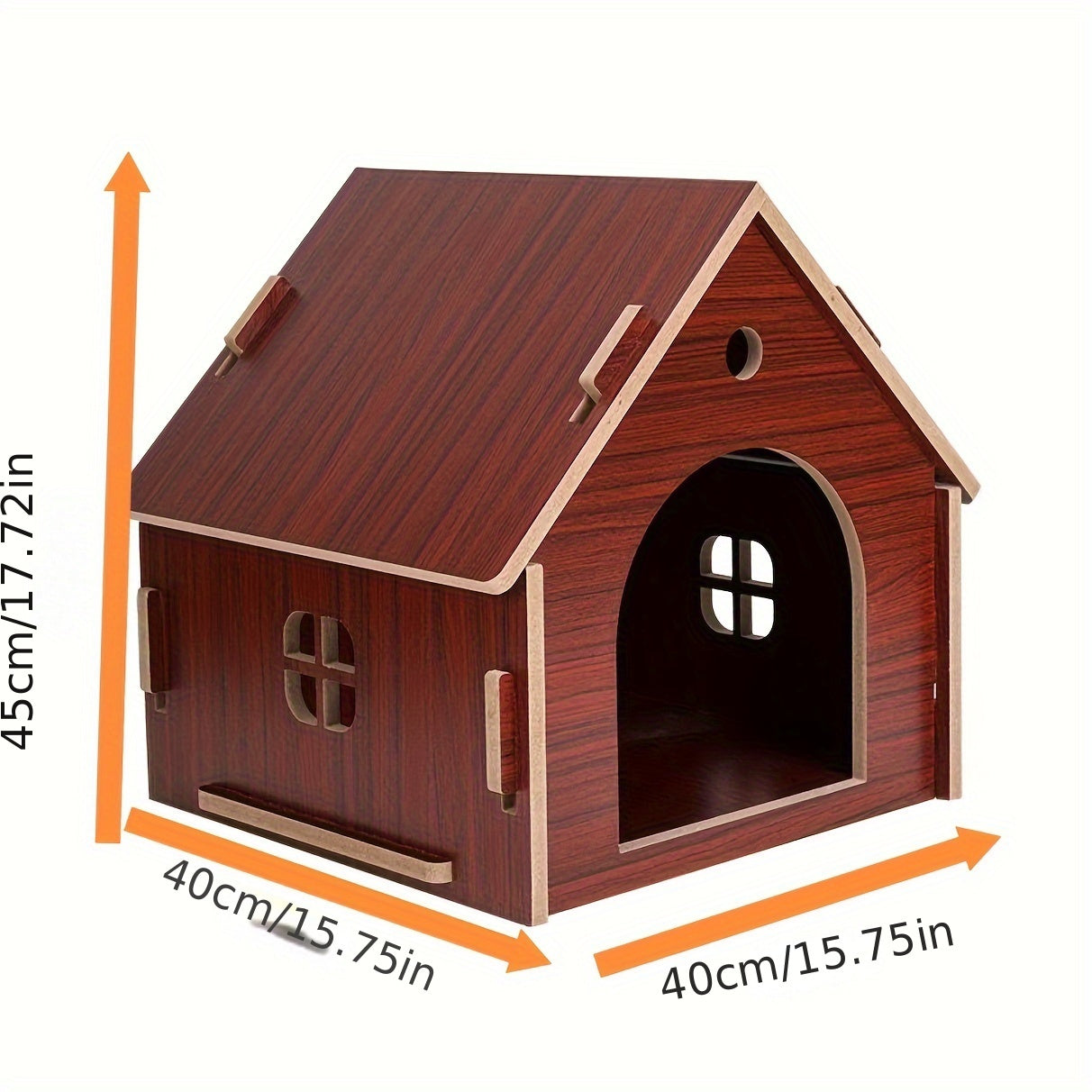 Niche Maison Intérieure en Panneau Fibre Bois