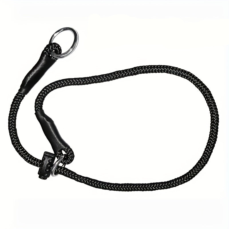 Collier Étrangleur en Corde tressée ajustable pour Chien