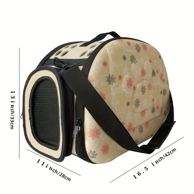Sac Rigide Pliable et Aéré pour Animaux