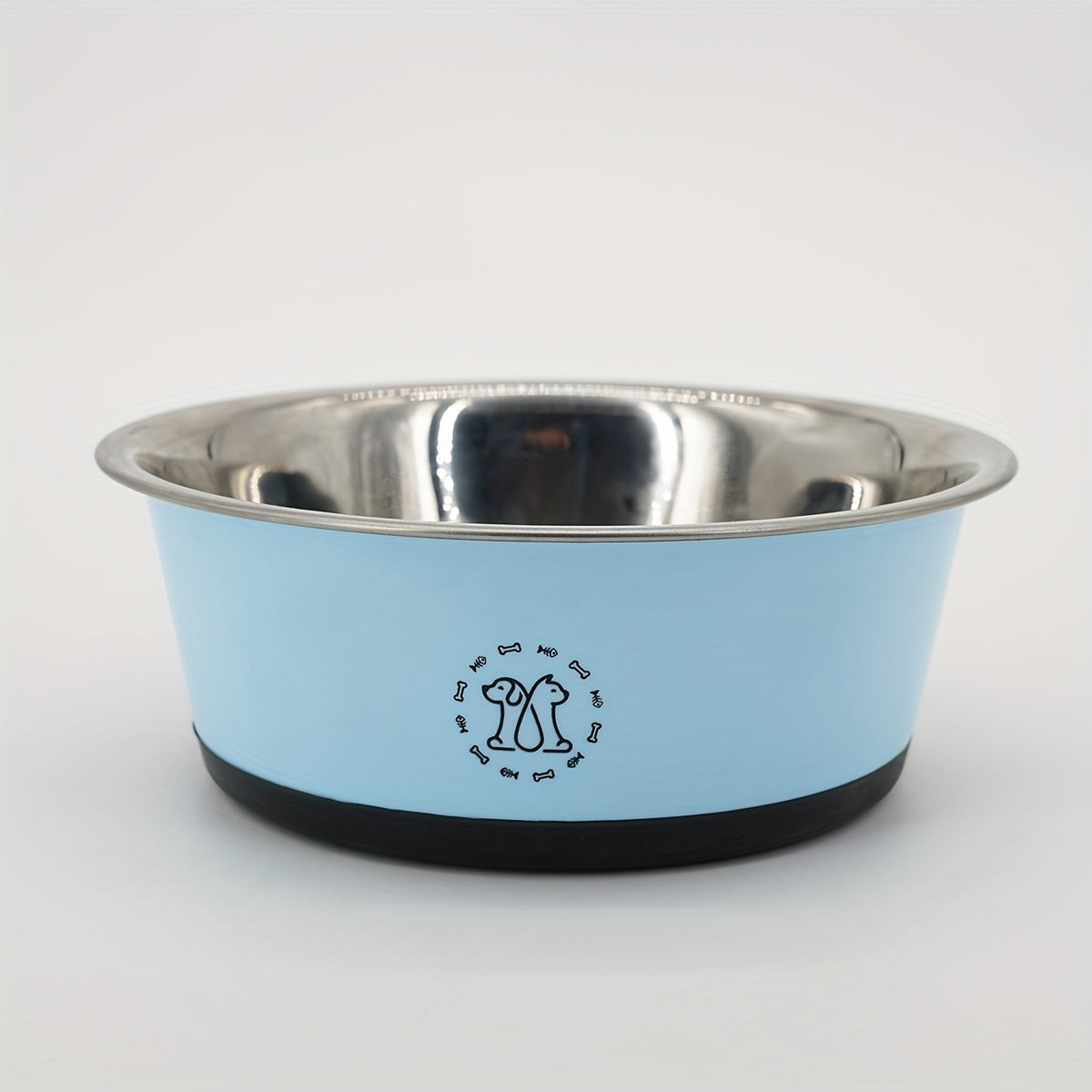 Gamelle inox antidérapante design Patte pour chien (XS à L)