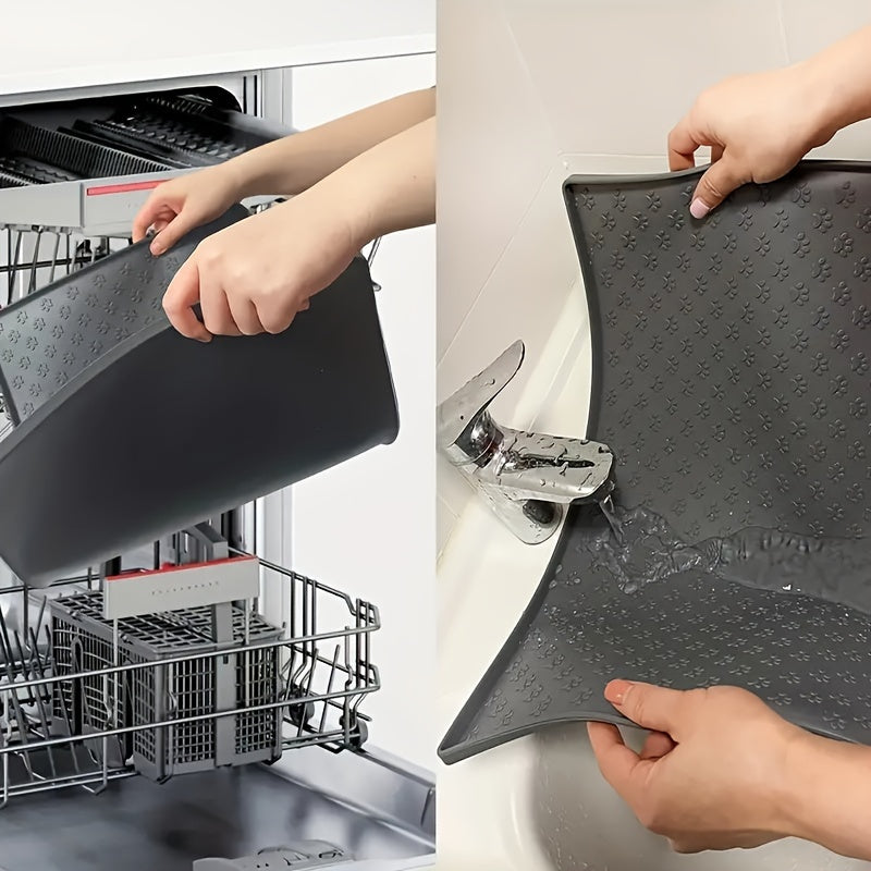 Tapis de gamelle antidérapant en silicone pour chien et chat