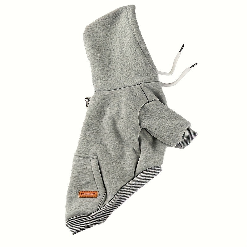 Sweat à Capuche Vert pour Petit Chien