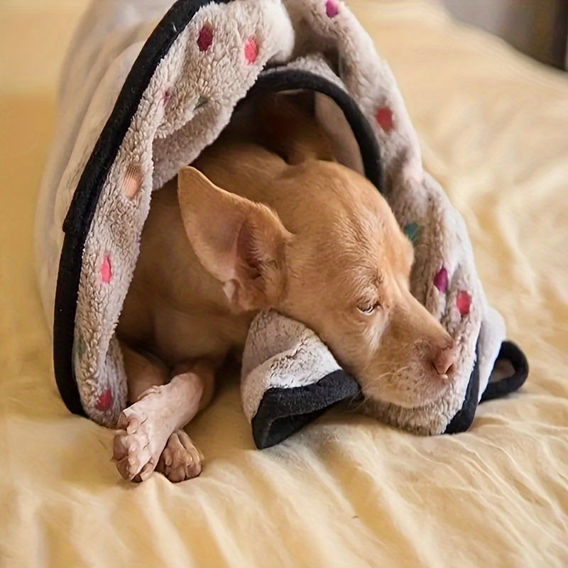 Couverture Douce à Pois Colorés pour Chien et Chat