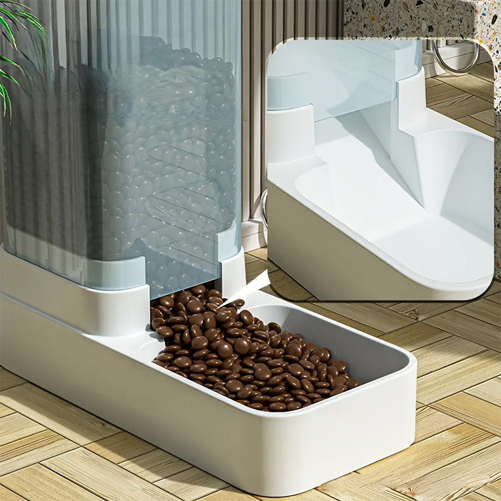 Distributeur automatique eau & croquettes pour Chien ou Chat (2 tailles)