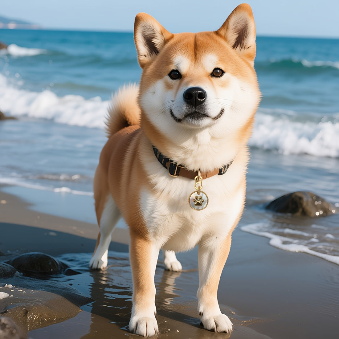 Médaille de Luxe pour Collier de Chien