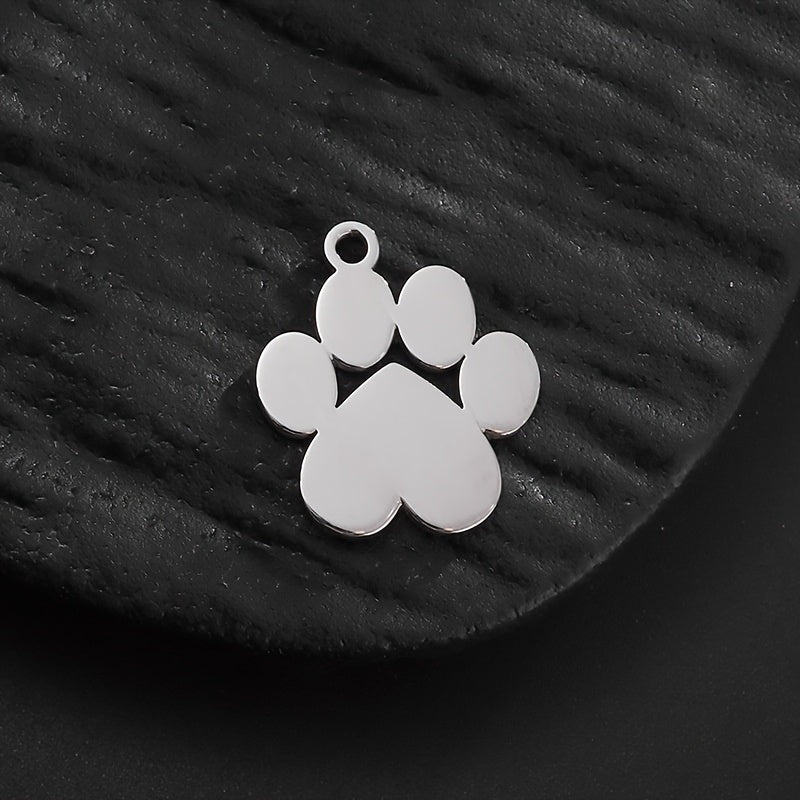 Médailles gravables en acier pour collier de Chien ou Chat