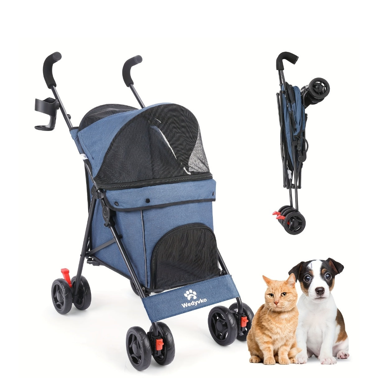 Poussette Animaux Ultra Légère Pliable