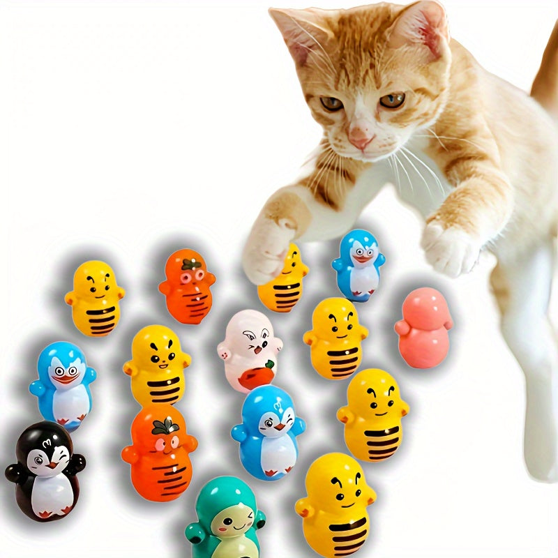 Lot de Jouets Roulants Interactifs pour Chat – 9 ou 18 Pièces