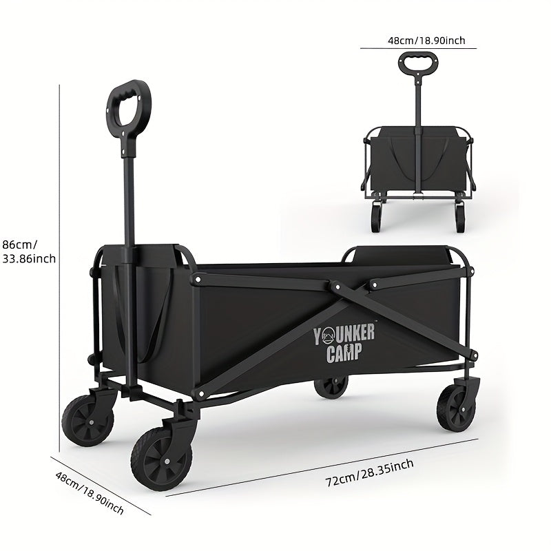 Chariot Pliable Tout-Terrain pour Chiens et Chats
