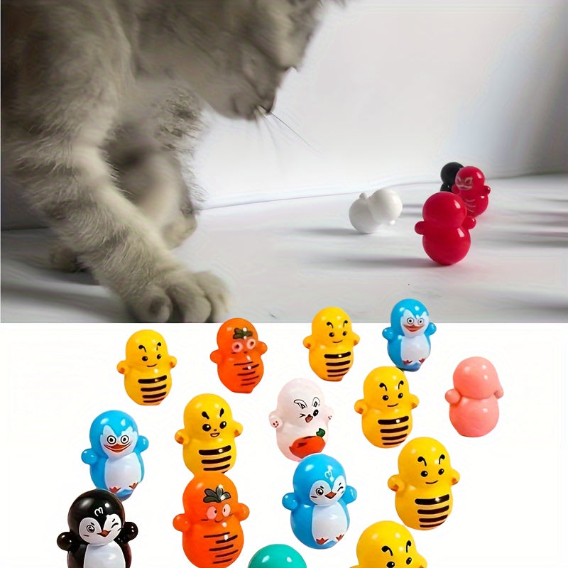 Lot de Jouets Roulants Interactifs pour Chat – 9 ou 18 Pièces