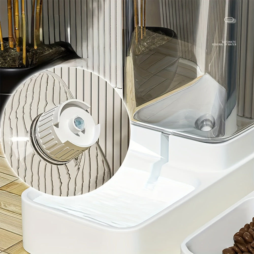 Distributeur automatique eau & croquettes pour Chien ou Chat (2 tailles)