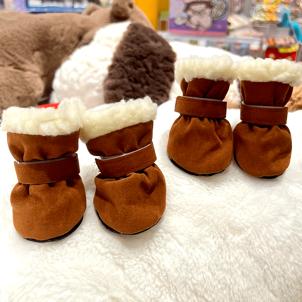 Bottines Chaudes Antidérapantes pour Chats ou Chiens