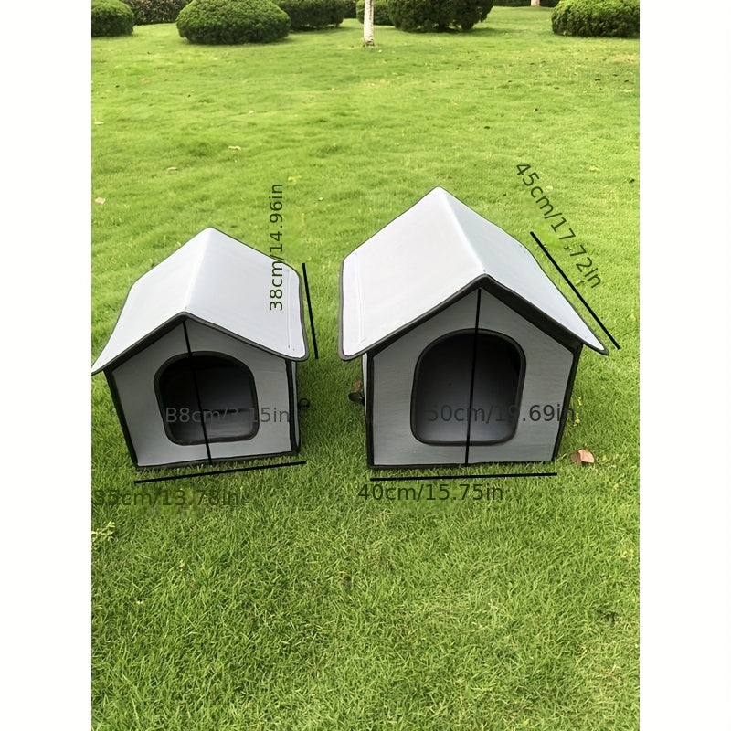 Petite Maison Imperméable pour Chats et petits Chiens