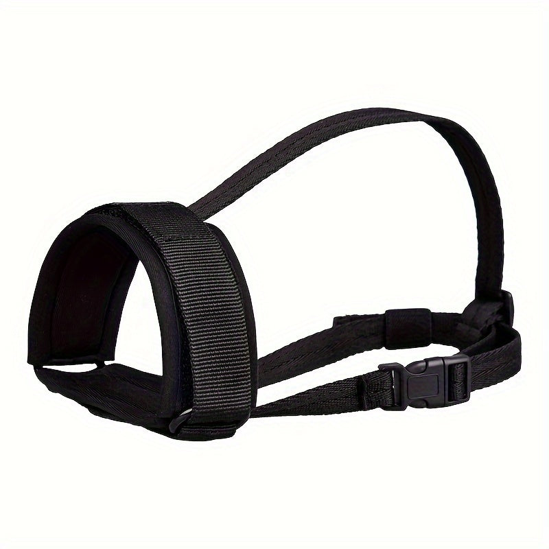 Muselière Ajustable en Maille Respirante pour Chiens