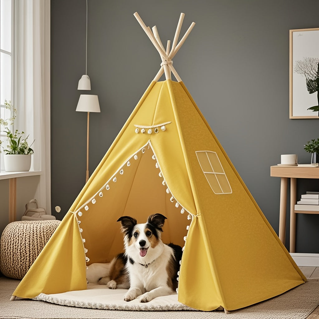 Tipi Minimaliste Grand Format pour Chiens
