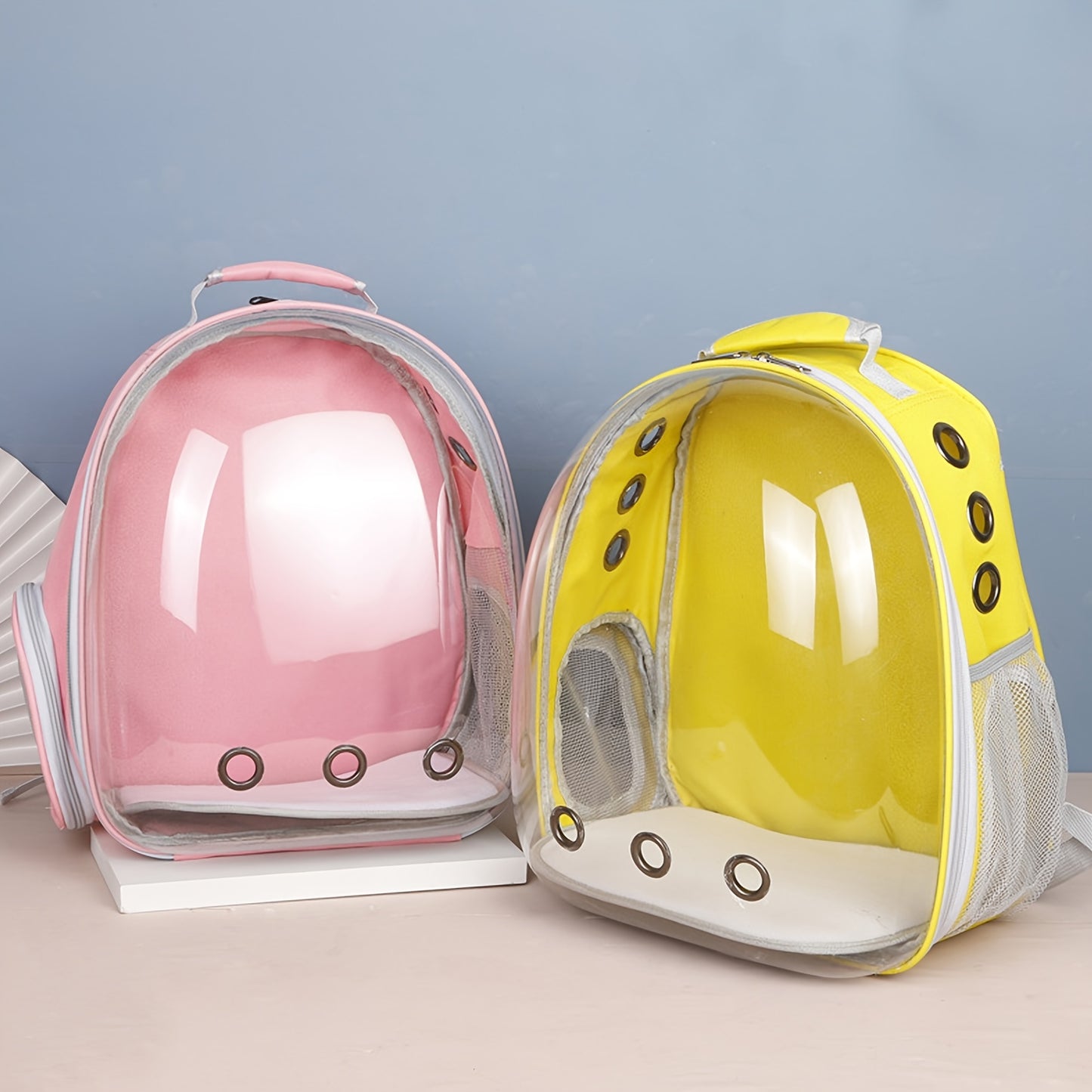 Sac à Dos Transparent pour Chat et Petit Chien