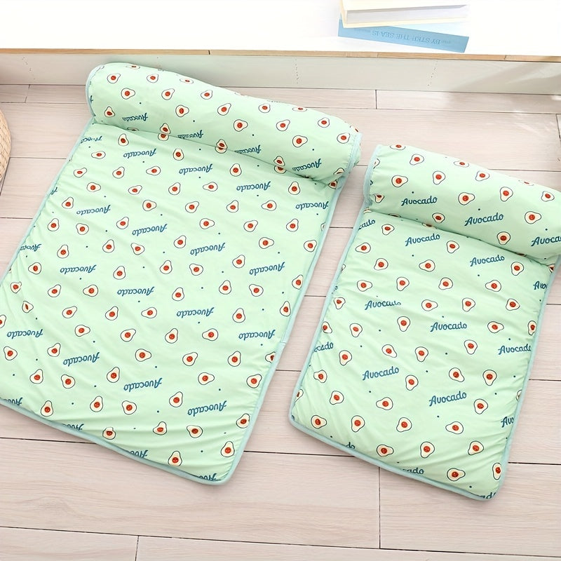 Tapis Rafraîchissant avec Oreiller pour Chien