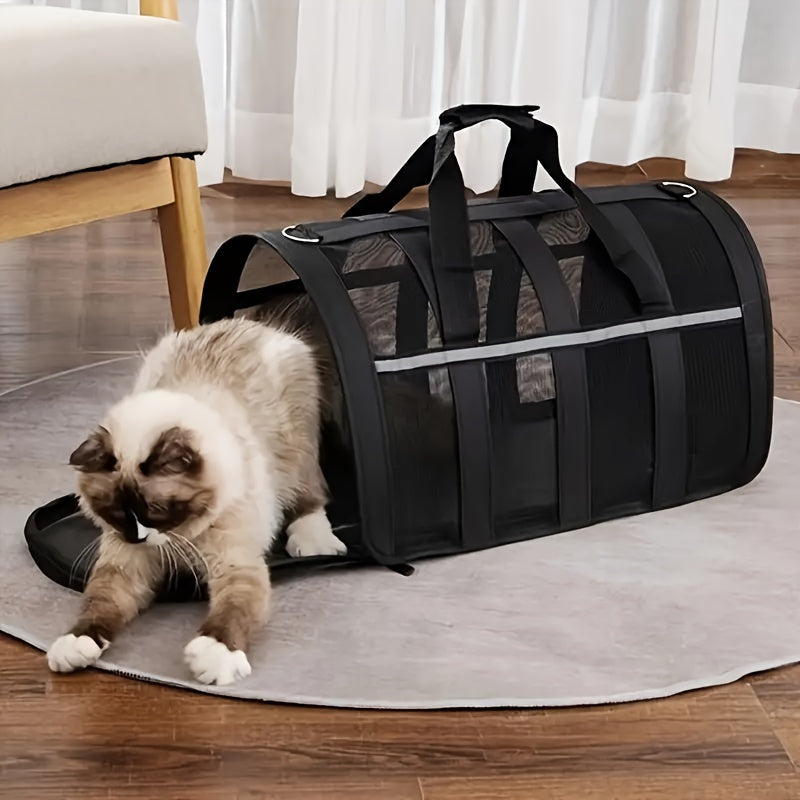 Sac de Transport Respirant en Nylon pour Animaux