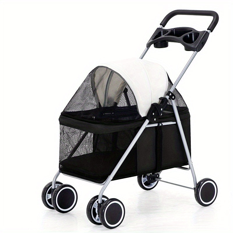 Poussette Pliable pour Chiens et Chats