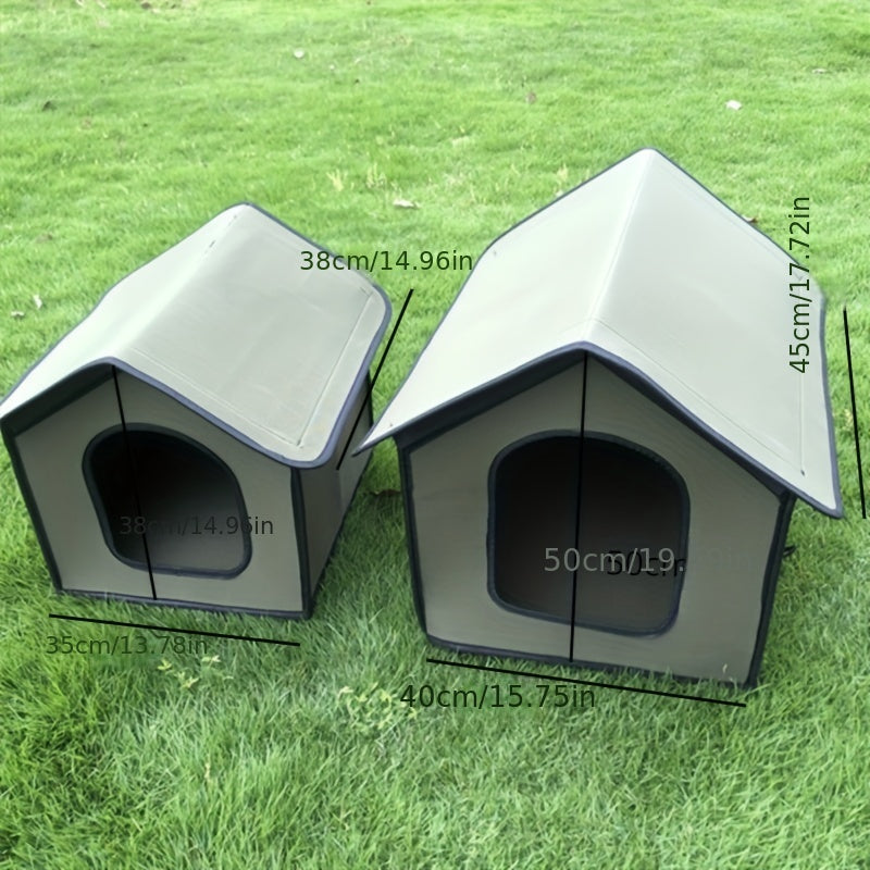 Petite Maison Imperméable pour Chats et petits Chiens