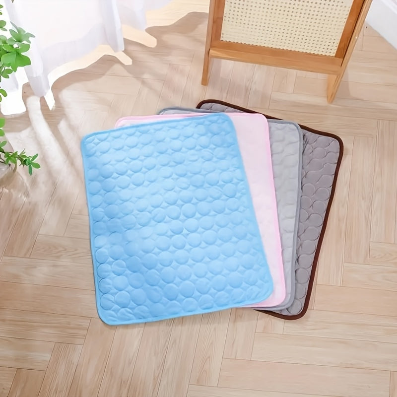 Tapis Rafraîchissant en Tissu Rafraîchissant – Matelas d’Été Lavable pour Chiens