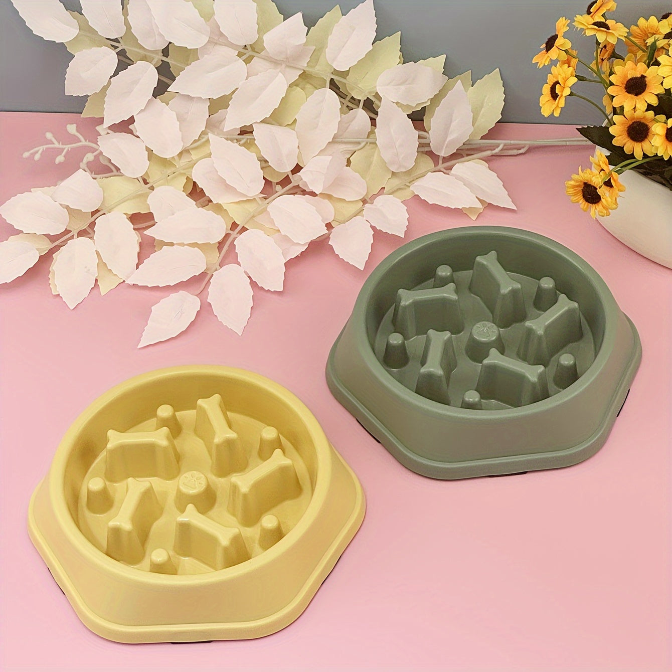 Gamelle anti-glouton ludique pour chien et chat
