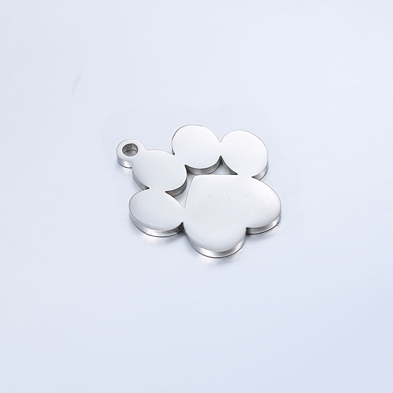 Médailles gravables en acier pour collier de Chien ou Chat