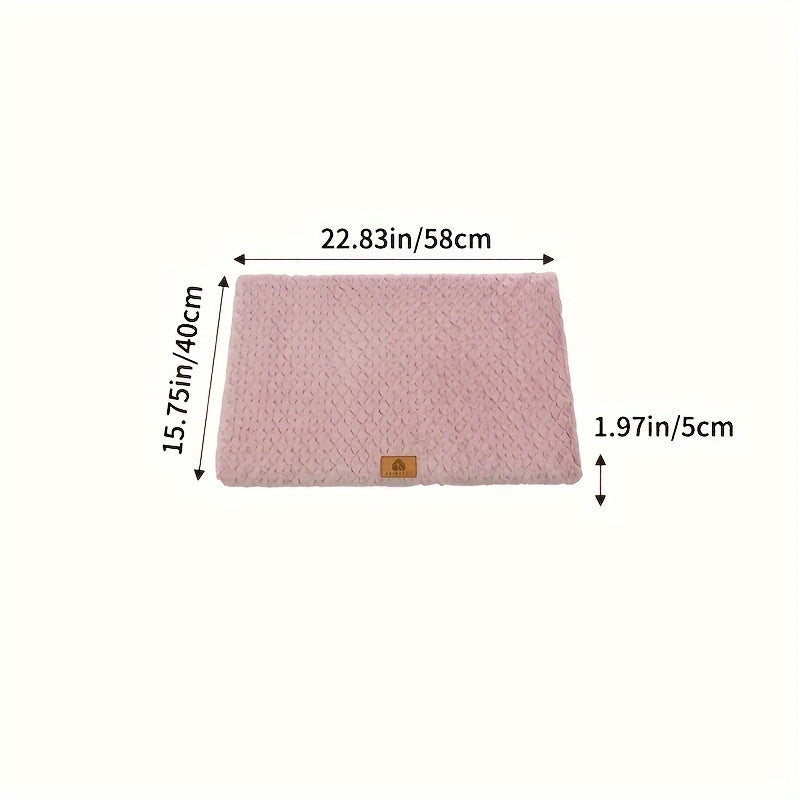 Coussin Moelleux Rectangulaire pour Chien et Chat