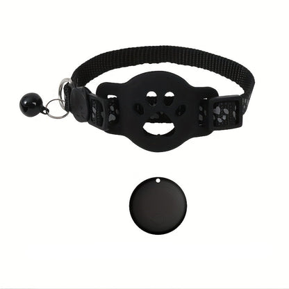 Collier GPS pour Chat avec Localisateur et Housse en Silicone (iOS)