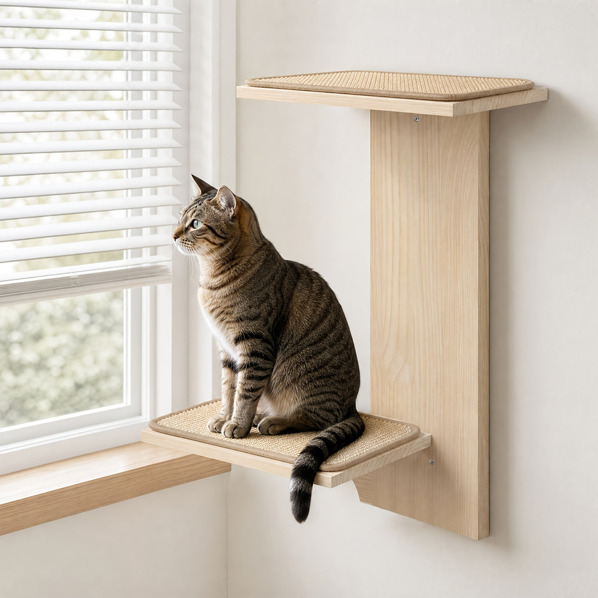 Détail de la matière : principal Corde de sisal, bois brut