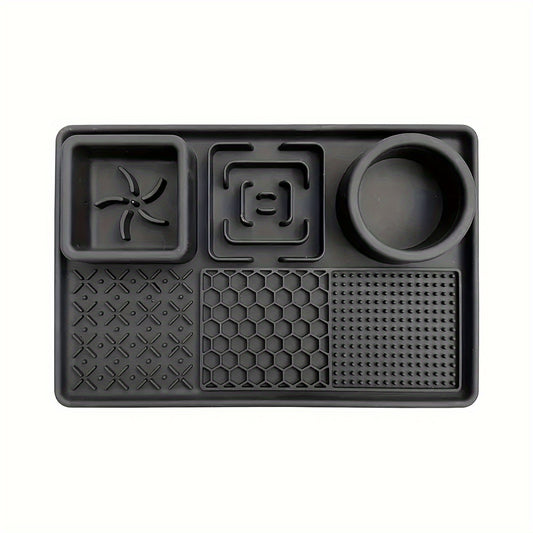 Tapis de léchage & gamelle anti-glouton avec ventouses pour chien
