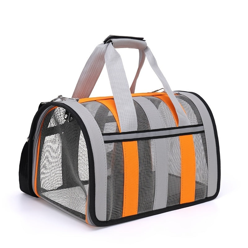 Sac de Transport Pliable et Respirant pour Petits Chiens et Chats