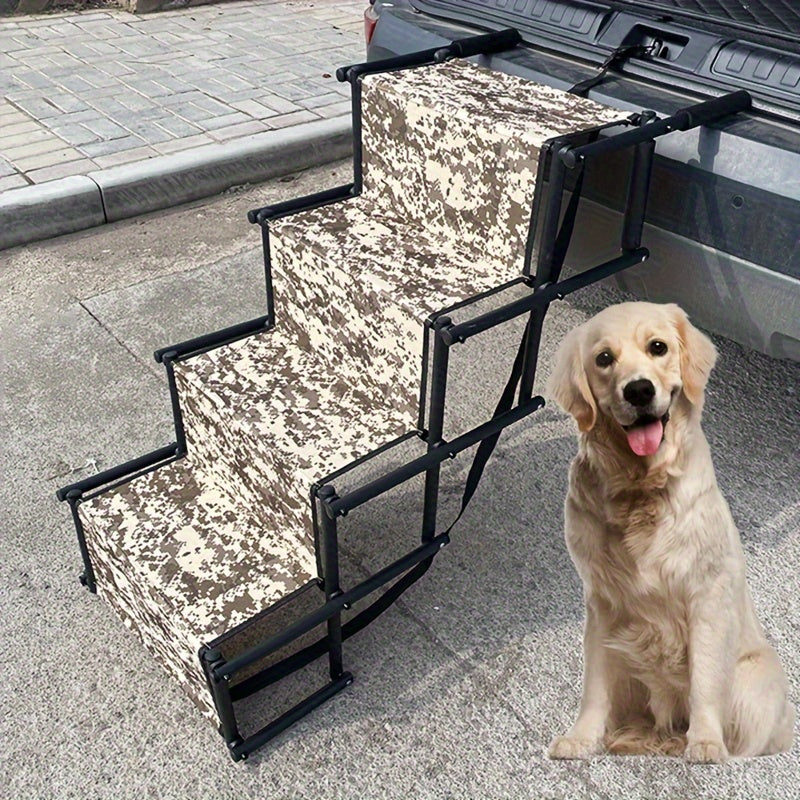 Rampe Pliable à 4 Marches pour Chien