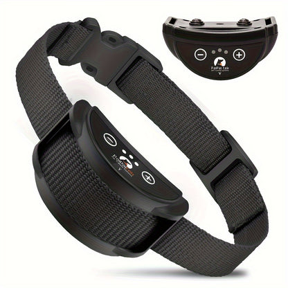 Collier Anti-Aboiement à Vibration Rechargeable pour Chien