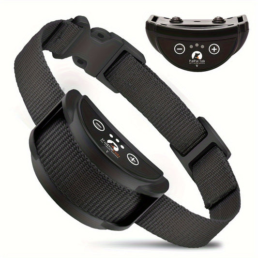 Collier Anti-Aboiement à Vibration Rechargeable pour Chien