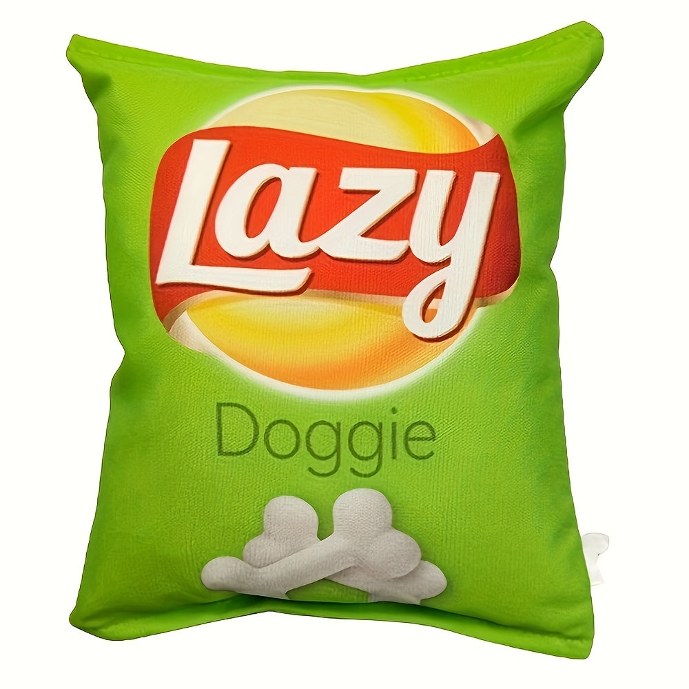 Peluche Chips pour Chiens – Jouet Sonore Sans Piles