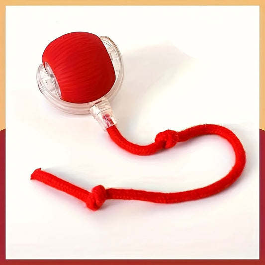 Jouet Balle Automatique Interactif Rechargeable pour Chiens et Chats