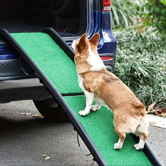 Rampe de Voiture Pliable Antidérapante pour Chien
